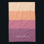 Oogst Palette-Oogst Bliss- Theedoek<br><div class="desc">Ervaar de warmte van het najaar met onze 'Harvest Bliss' keukenhanddoek uit ons Harvest Palette Collectie. Met heerlijke Melon,  Sigma Sinaasappel Terra,  Artful Pink en Sugar Plum strepen bieden deze premium handdoeken pluche comfort,  duurzaamheid en een vleugje seizoensgebonden elegantie. Verhoog uw keukeninrichting deze herfst.</div>