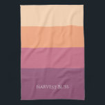 Oogst Palette-Oogst Bliss- Theedoek<br><div class="desc">Ervaar de warmte van het najaar met onze 'Harvest Bliss' keukenhanddoek uit ons Harvest Palette Collectie. Met heerlijke Melon, Sigma Sinaasappel Terra, Artful Pink en Sugar Plum strepen bieden deze premium handdoeken pluche comfort, duurzaamheid en een vleugje seizoensgebonden elegantie. Verhoog uw keukeninrichting deze herfst.</div>