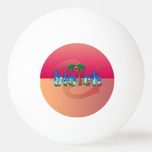 Oogst. Pingpongbal