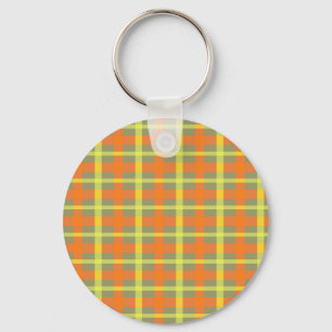 Oogst Plaid Sleutelhanger