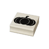 Oogst Pompoen Silhouet Rubberstempel (Stempel)