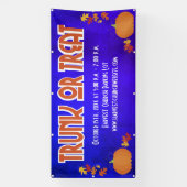 Oogst Pompoen Stam of Behandel Banner (Verticaal)