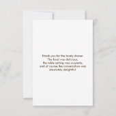 Oogst pompoenen en herfst bladeren grens Bedankt (Achterkant)