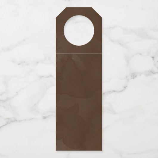 Oogst pompoenen en herfst verlaten grens Thankful Flessenhanger (Achterkant)