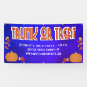 Oogst Pumpkin Trunk of Treat Banner (Horizontaal)