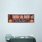 Oogst QR Code Trunk of Treat Spandoek (Beurs)