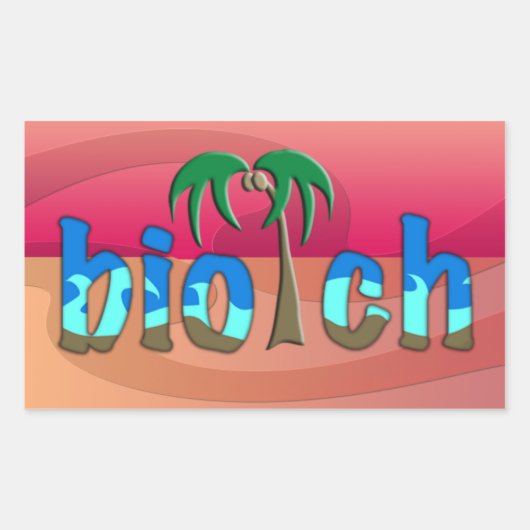 Oogst. Rechthoekige Sticker (Voorkant)