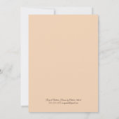 Oogst Splendor Waterverf Thanksgiving Kaart (Achterkant)