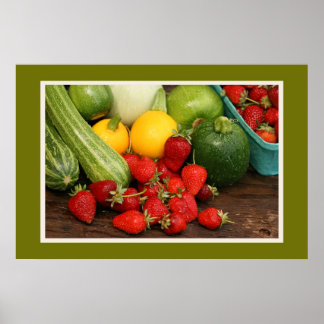 Oogst Summer Vegetables Print
