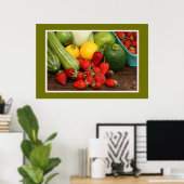 Oogst Summer Vegetables Print (Thuiskantoor)