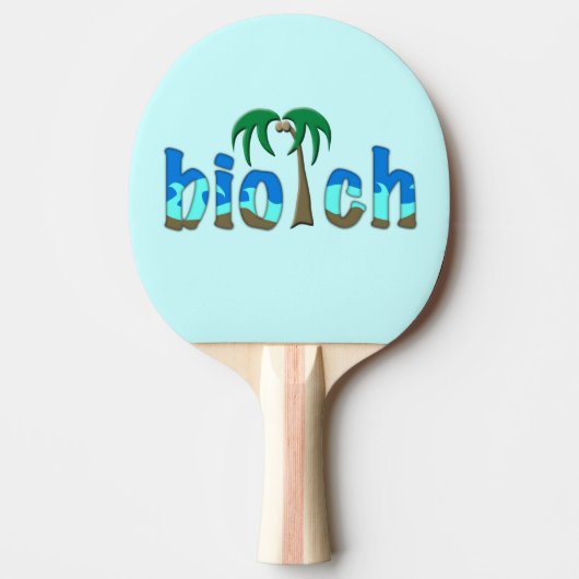 Oogst. Tafeltennisbatje (Voorkant)