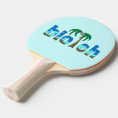 Oogst. Tafeltennisbatje (Voorkant Gekanteld)