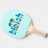 Oogst. Tafeltennisbatje (Zijkant)