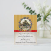 oogst Thanksgiving Invitaties in het binnenste Kaart (Staand voorkant)