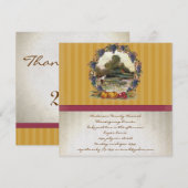  oogst Thanksgiving Invitaties in het binnenste Kaart (Voorkant / Achterkant)