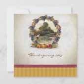  oogst Thanksgiving Invitaties in het binnenste Kaart (Achterkant)