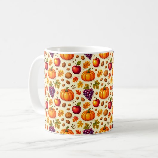 Oogst Thanksgiving Koffiemok (Voorkant links)