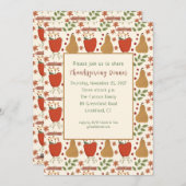 Oogst Thanksgiving Uitnodiging  (Voorkant / Achterkant)