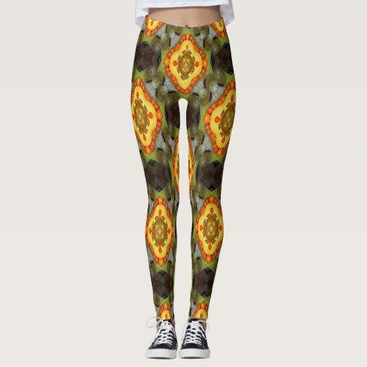Oogst Tijd.. Leggings (Voorkant)