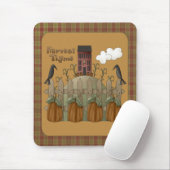 "Oogst tijm" herfst Mousepad Muismat (Met muis)