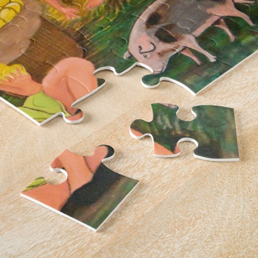 Oogst Time Puzzle Legpuzzel (Zijkant)