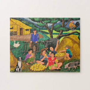 Oogst Time Puzzle Legpuzzel