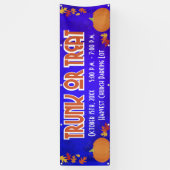 Oogst Trunk of Treat Banner (Verticaal)