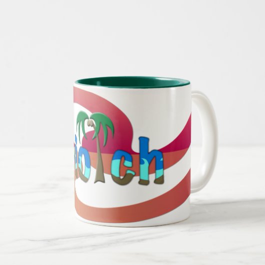 Oogst. Tweekleurige Koffiemok (Voorkant rechts)