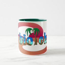 Oogst. Tweekleurige Koffiemok