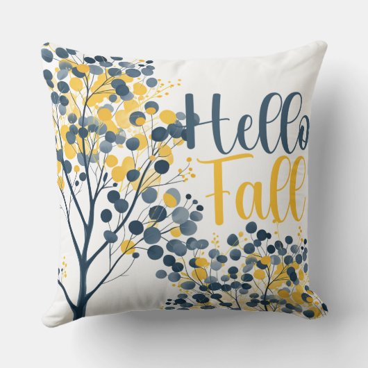 Oogst Uil & Herfst Glow Omkeerbaar Kussen (Achterkant)