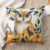 Oogst Uil & Herfstgloed Omkeerbare Kussen (Deken)