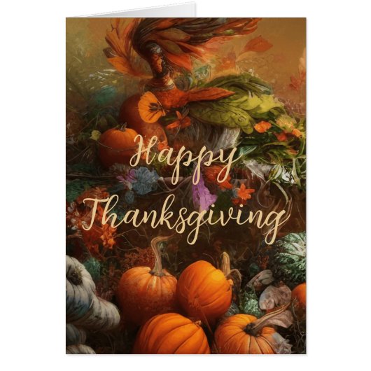 Oogst van Dankbaarheid Personaliseer Thanksgiving (Voorkant)