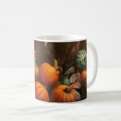 Oogst van Dankbaarheid Thanksgiving Schilderen Koffiemok (Voorkant rechts)