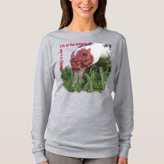 Oogst van de Dichte Foto van de Duck Douane T-shirt (Voorkant)