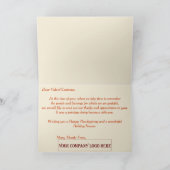 oogst van de landbouwer | Business Thanksgiving Ka Feestdagen Kaart (Binnen)