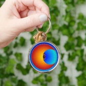Oogst van de Sleutelhanger van de zonnepremie (Hand)