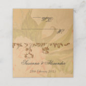 Oogst van gouden ponden en gouden scrollers Boho W Plaatskaartje (Buitenkant ongevouwen)