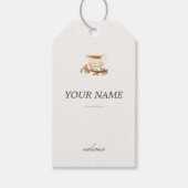 Oogst van harten: gepersonaliseerde naam Kaarten G Cadeaulabel (Voorkant)