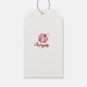 Oogst van harten: gepersonaliseerde naam Kaarten G Cadeaulabel (Achterkant)