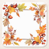 Oogst van Herfst: kransoogst Kartonnen Onderzetters (Voorkant)