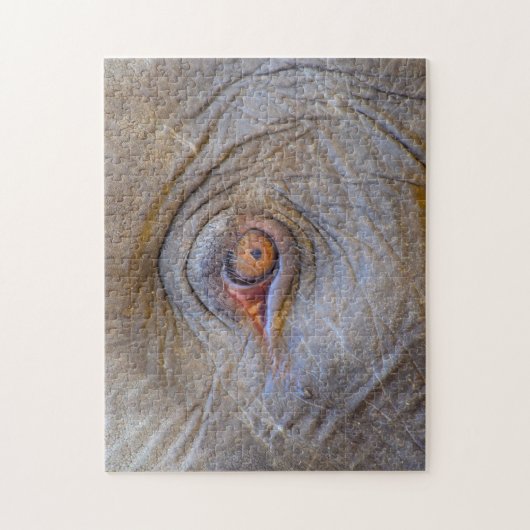 Oogst van het olifant. legpuzzel (Verticaal)