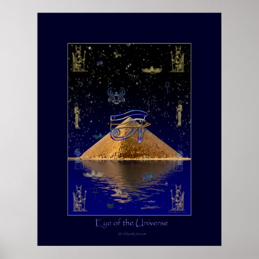 Oogst van het Poster voor de universe Egyptische k (Voorkant)