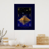 Oogst van het Poster voor de universe Egyptische k (Keuken)