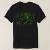 Oogst van Horus, Egyptisch, Symbool, Lucky C T-shirt (Design voorkant)