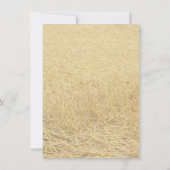 Oogst van liefde uitnodiging (Achterkant)