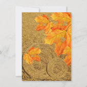 Oogst van liefde uitnodiging (Voorkant)