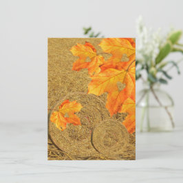 Oogst van liefde uitnodiging