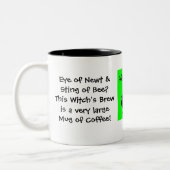 Oogst van Newt... Witch's Brew... Koffie Tweekleurige Koffiemok (Links)