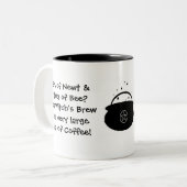 Oogst van Newt... Witch's Brew... Koffie Tweekleurige Koffiemok (Voorkant links)