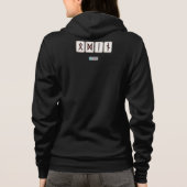 Oogst van Odin Viking Bindrune Full Zip Hoodie (Achterkant)